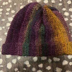 Multicolor Knit Beanie